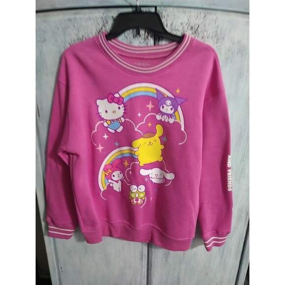 Hello Kitty Medium Sweatshirt Pink - Picture 1 of 10